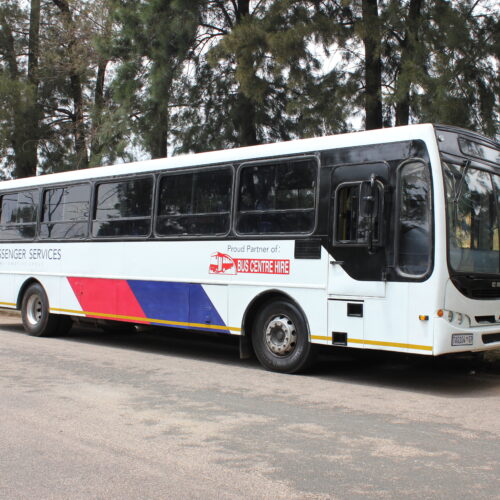 60-seater bus available for hire in Johannesburg from Bus Hire Johannesburg, powered by TAG Passenger Services – ideal for group travel, school transport, and events. Branded with TAG Passenger Services and proudly partnered with Bus Centre Hire.