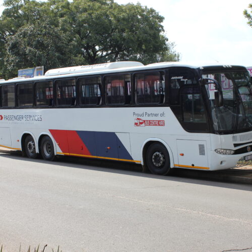 71-seater bus available for hire in Johannesburg from Bus Hire Johannesburg, powered by TAG Passenger Services – ideal for group travel, school transport, and events. Branded with TAG Passenger Services and proudly partnered with Bus Centre Hire.